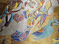 mosaikv&aelig;ggen